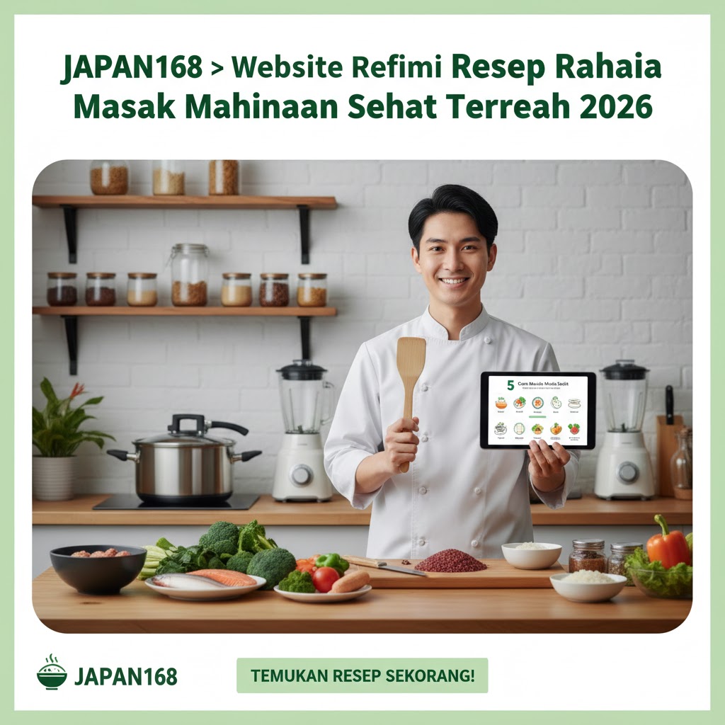 JAPAN168 > Website Resmi Resep Rahasia Masak Makanan Sehat Terbaru 2026
